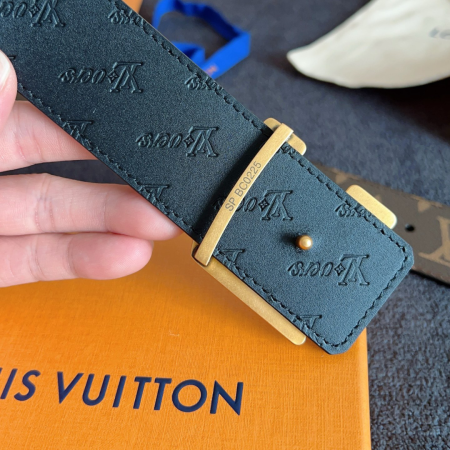 LV Flower 40MM Reversible Belt Men's Belt - Image 8