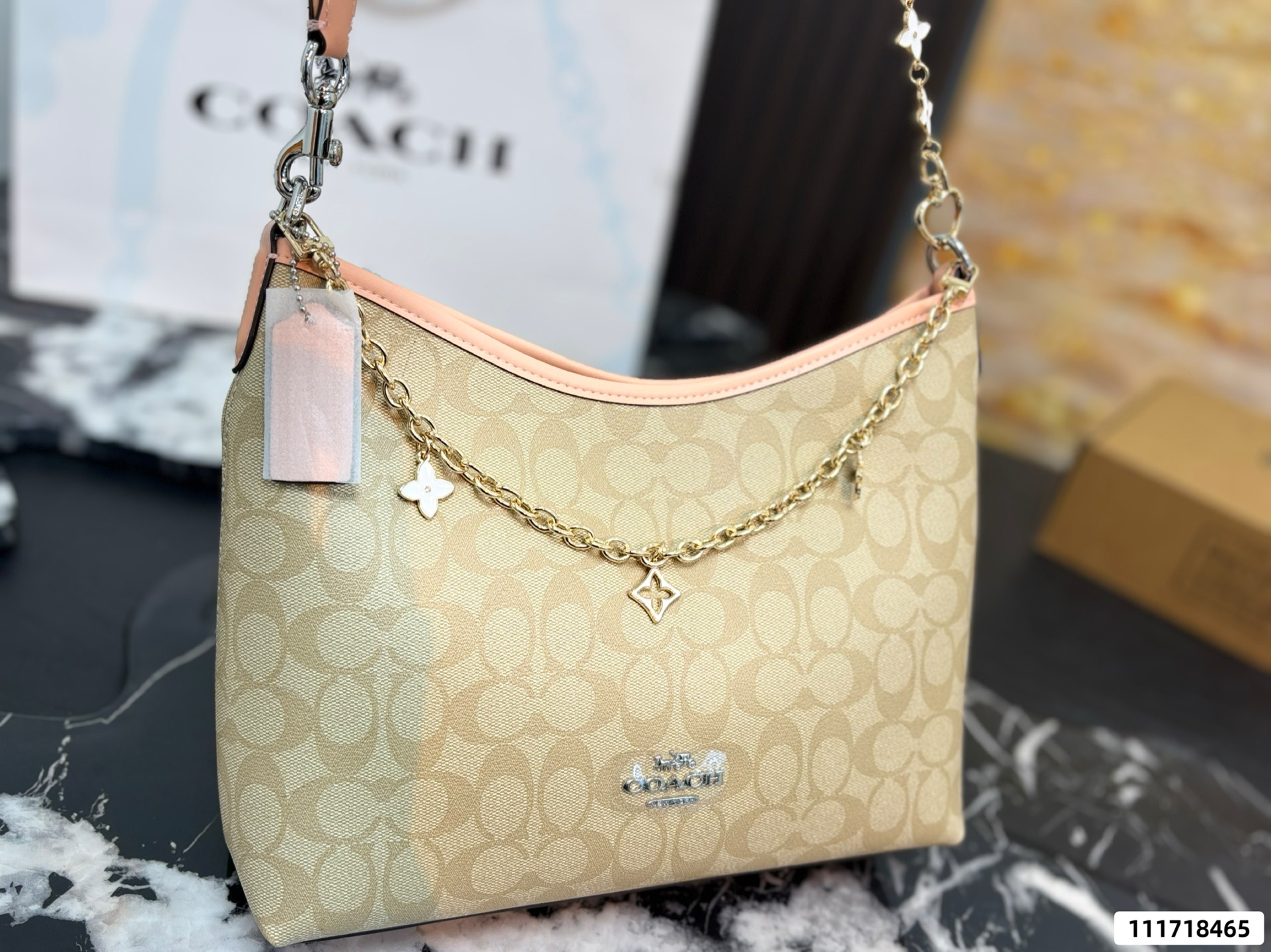 Coach Laurel Chain Wave Bag - Image 8