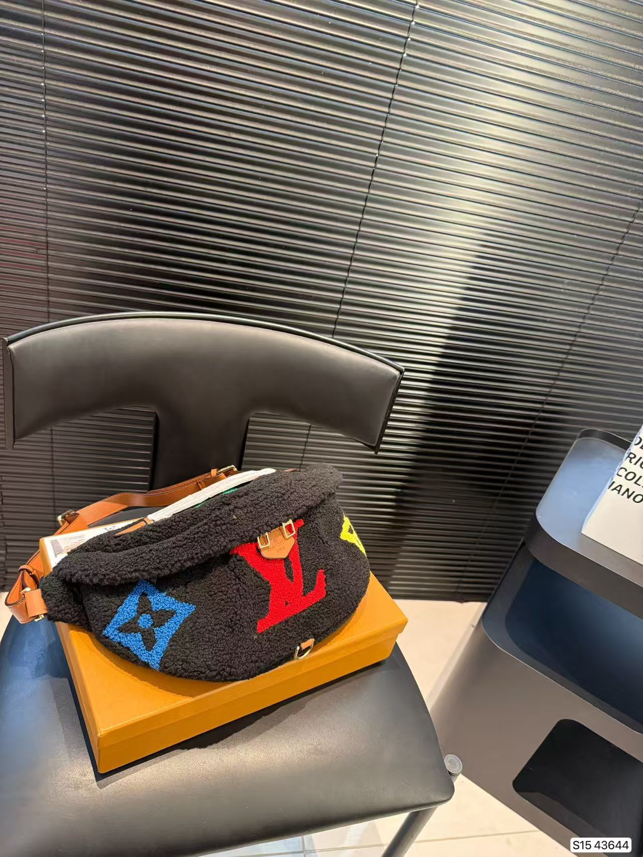 LV Bumbag Monogram Teddy Bear Bag - Image 5