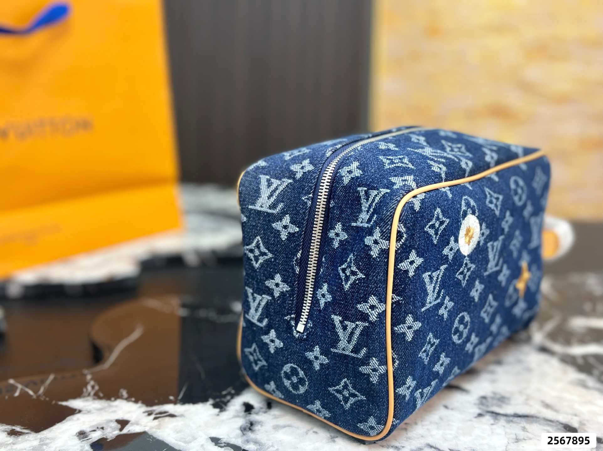 LV Cosmetic Bag - Image 5