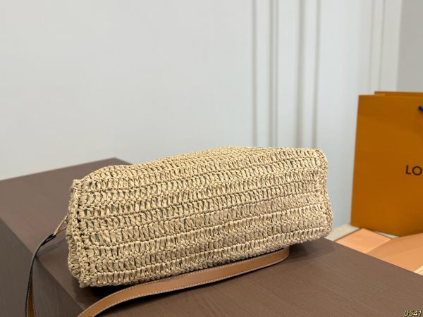 LV's New Straw Bag