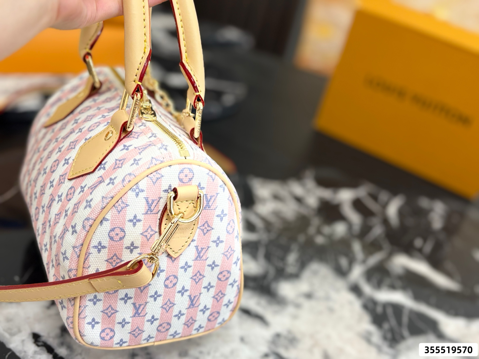LV Speedy Soft 20 Pillow Case - Image 6