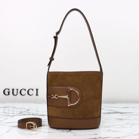 Gucci Horsebit embellished leather shoulder bag - Image 4