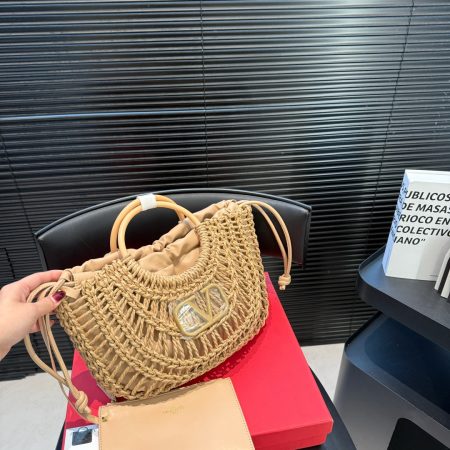 Valentino Straw Handbag - Image 5
