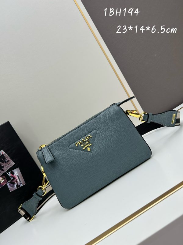 Prada black leather tote Bag