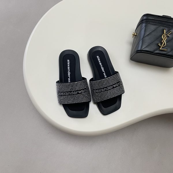 Alexander Rhinestone Slippers