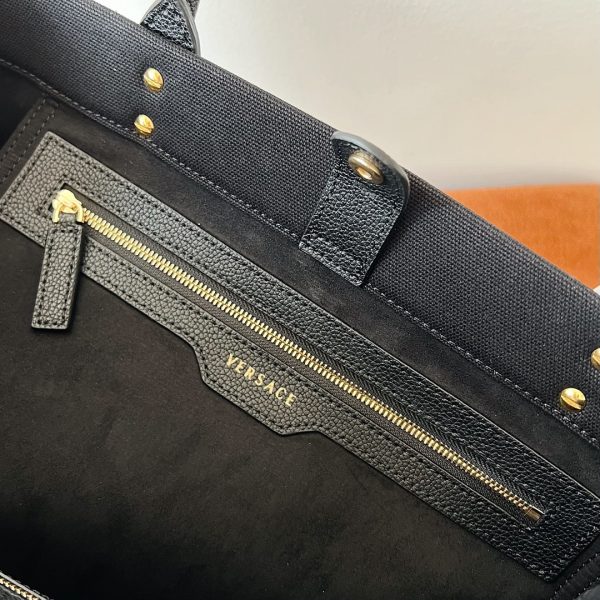 Versace Canvas Tote Bag