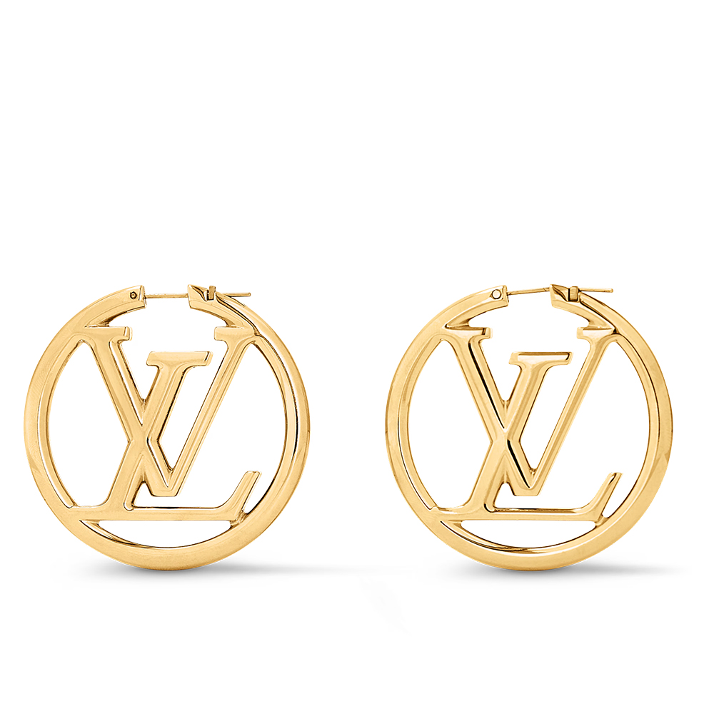 LV Louise Hoop Earrings - Image 1