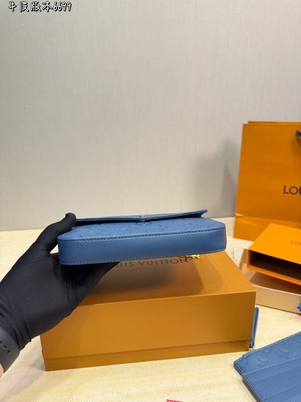 LV Pochette Felicie Monogram Empreinte Bag