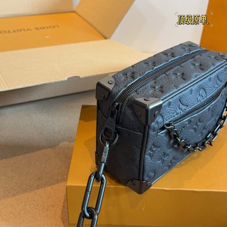 LV Mini Soft Trunk Monogram Taurillon Bag - Image 4