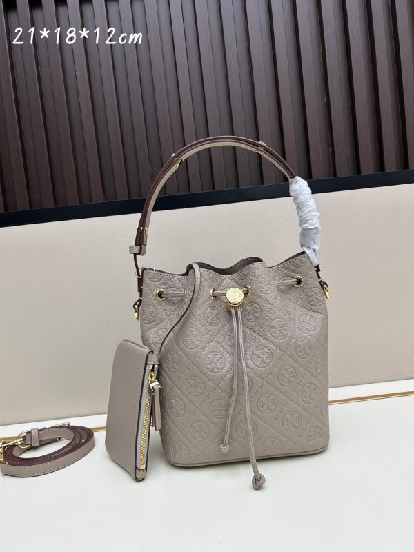 Tory Burch T Monogram Bucket Bag