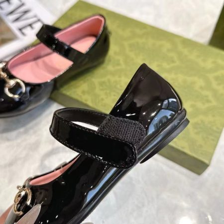 Gucci Kids Horsebit Ballet Flats - Image 6