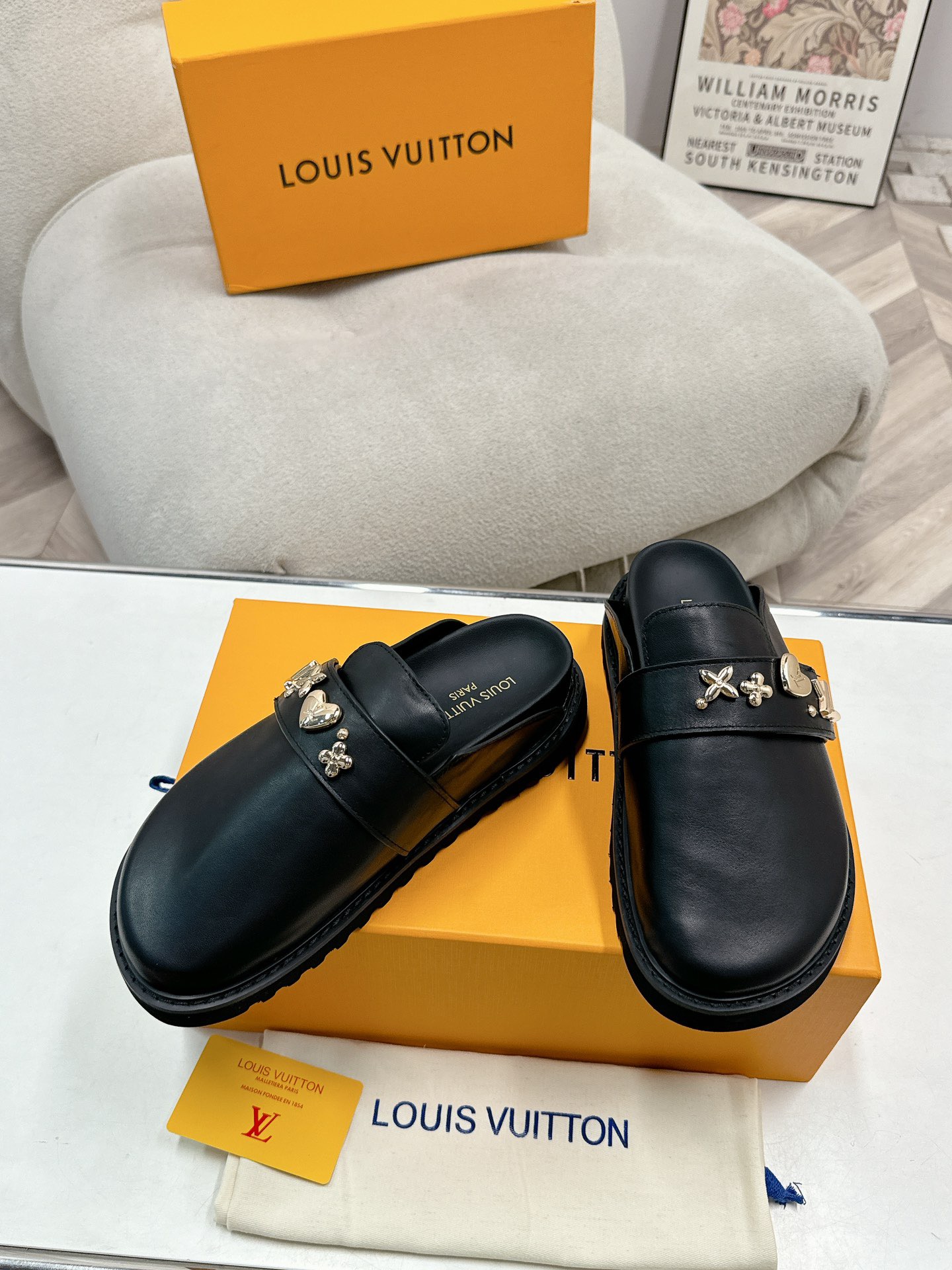 LV Slide Sandals - Image 2
