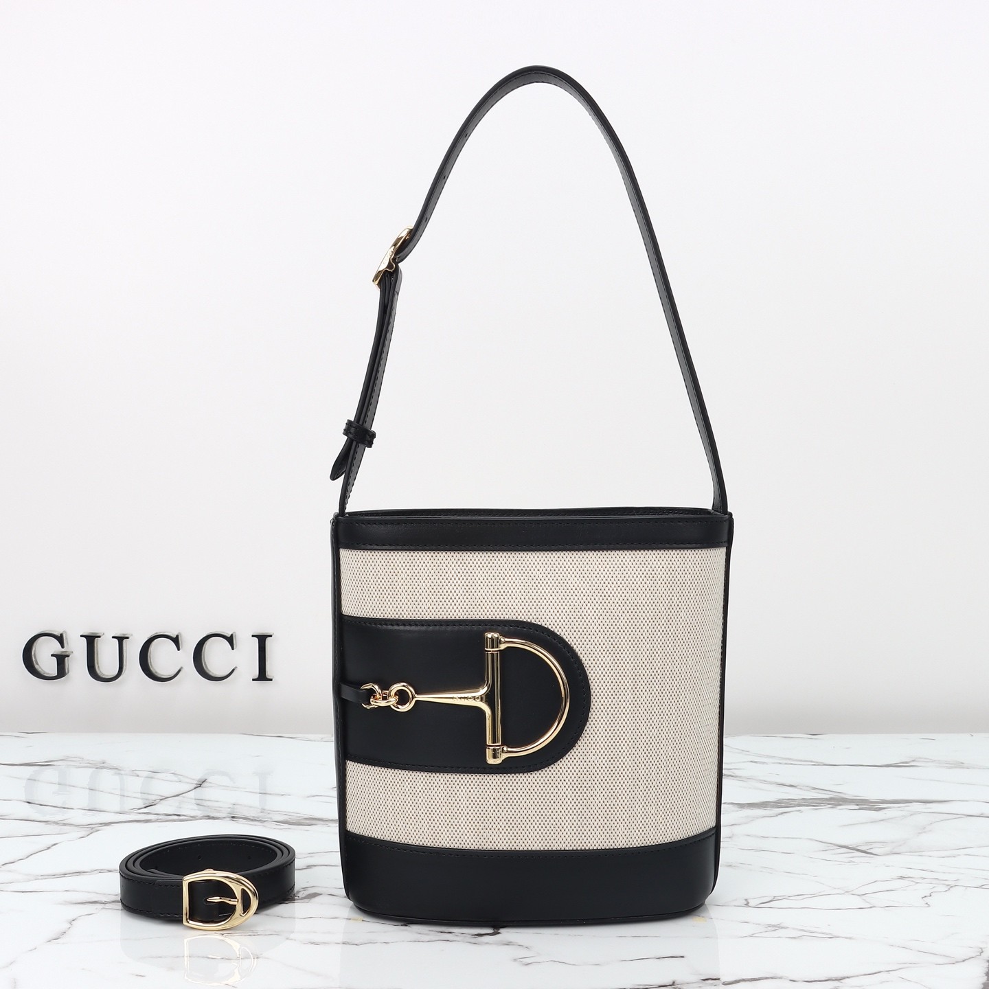Gucci Horsebit embellished leather shoulder bag - Image 5