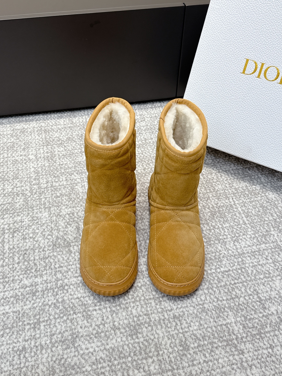 Dior Mid-Calf Snow Boots - Image 1