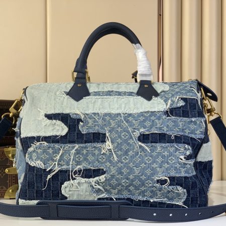 LV Sac Speedy 40 Bandouliere Monogram Other - For Men (Top Quality) - Image 3