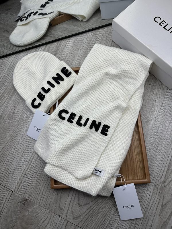 Celine Winter Hat + Scarf