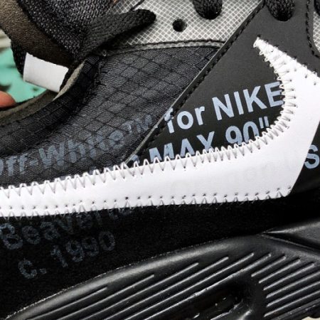 Off-White Nike Air Max 90 Black AA7293-001 - Image 43
