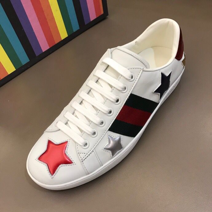 Gucci Ace Home Classic Star Low-Top Casual Shoes - Image 4