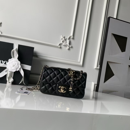 Chanel Double C-Clip Chain Bag