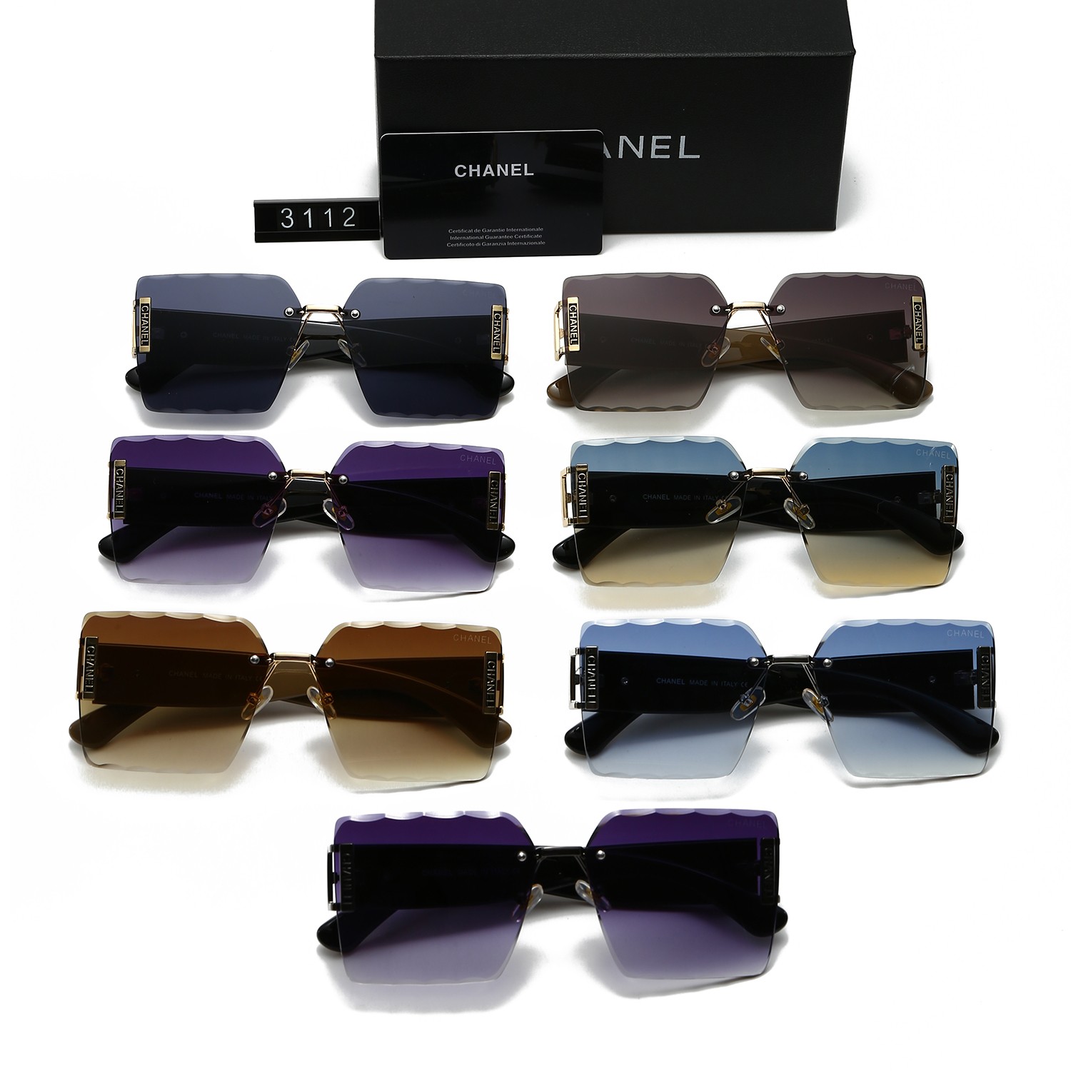 Chanel Fashionable Sunglasses - Image 1