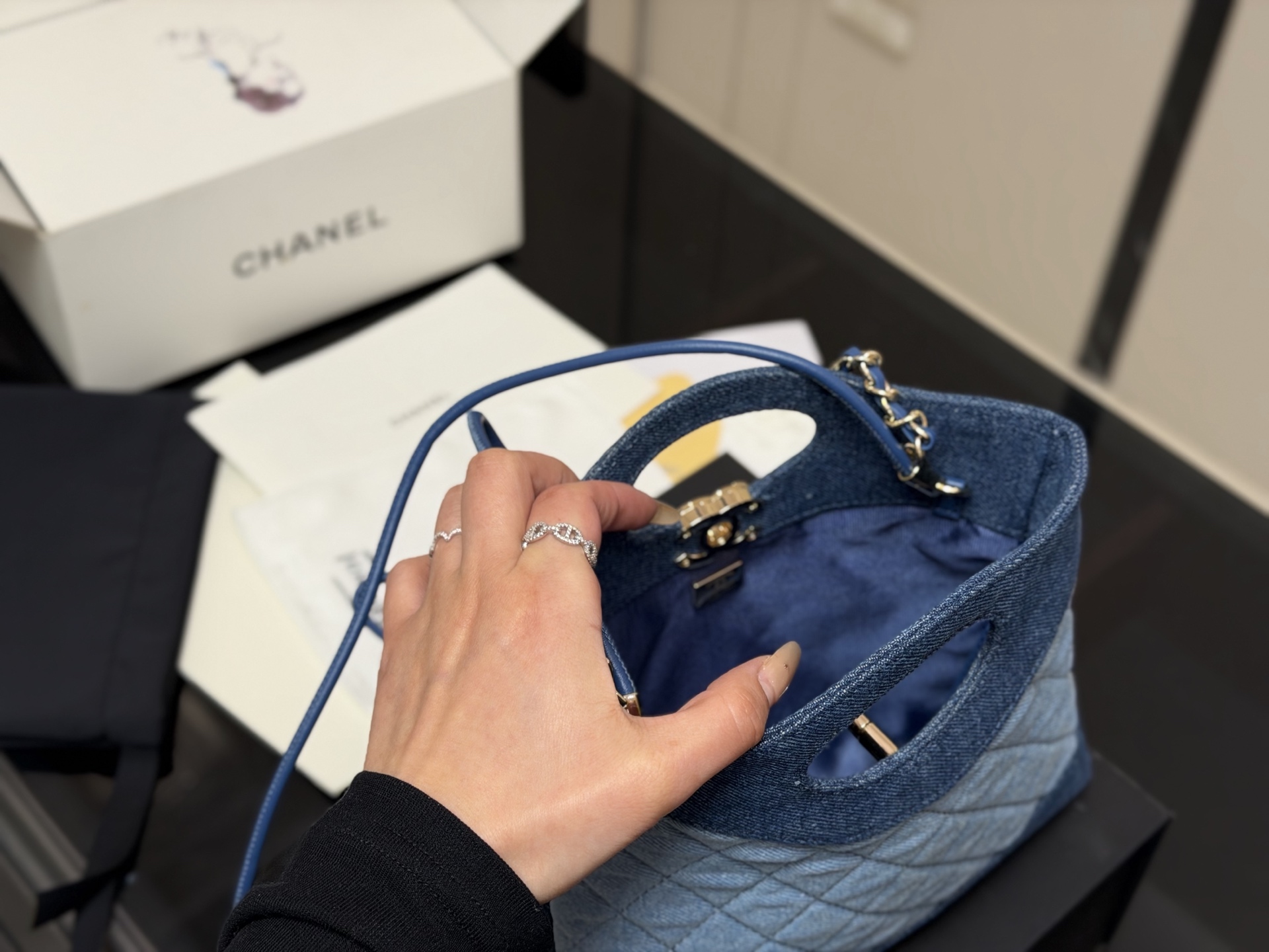 Chanel Clutch With Chain Bag - Image 6