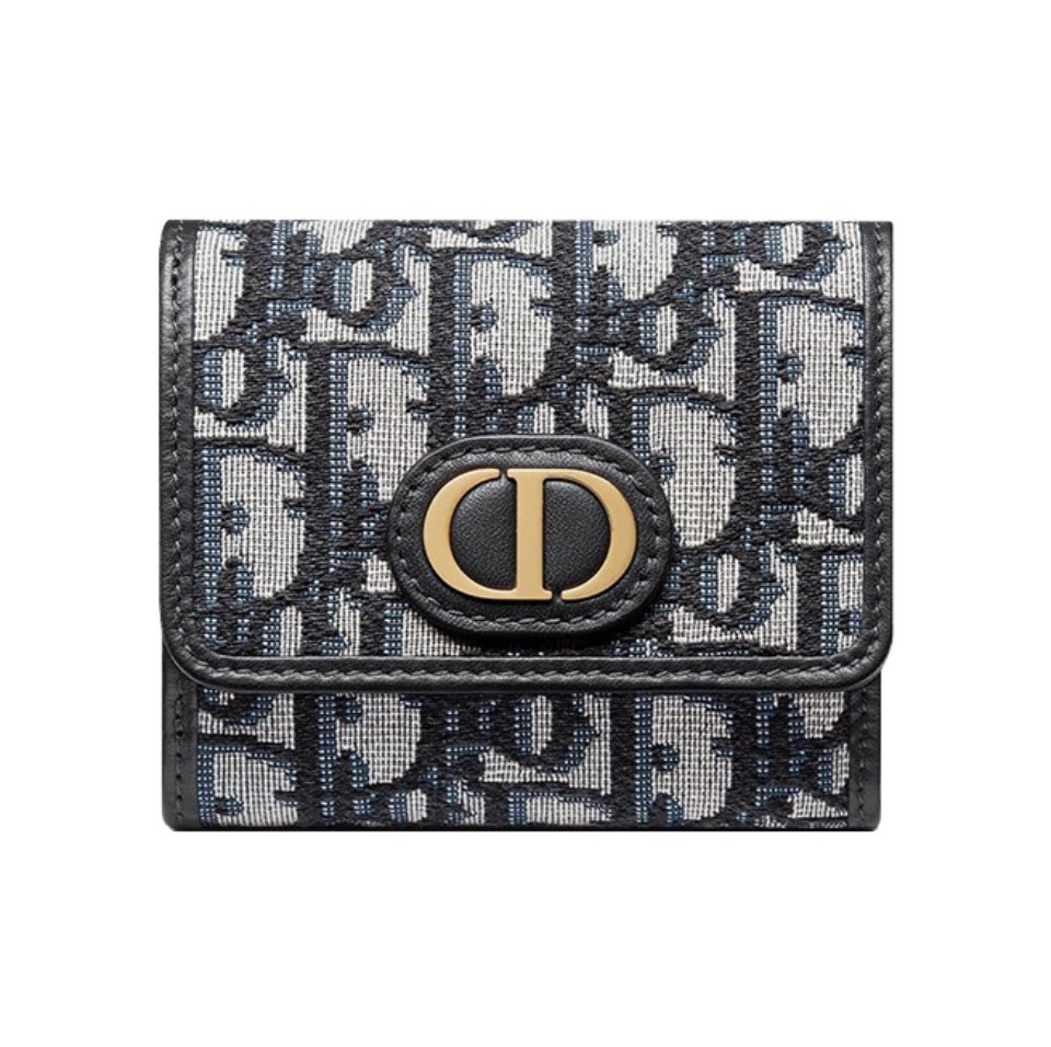 Dior 30 Montaigne Three Fold Wallet - Image 1
