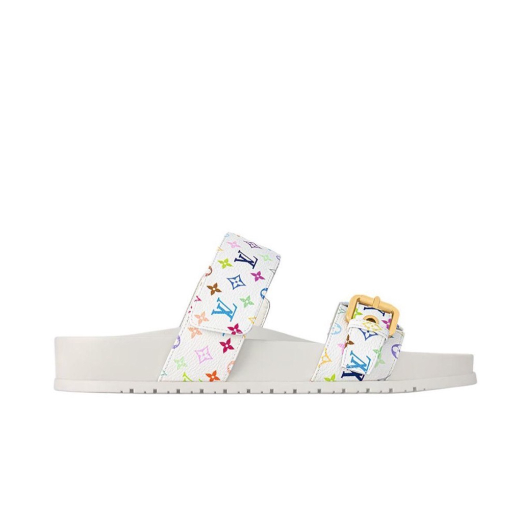 LV x TM Bom Dia Slippers - Image 1