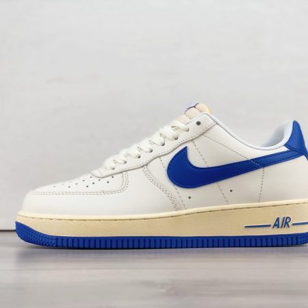 Nike Air Force White Blue - Image 2