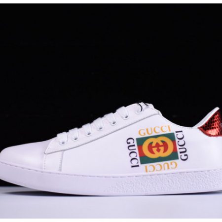 Gucci Ace EMBROIDERED LOW-TOP SNEAKER WITH GG LOGO - Image 1