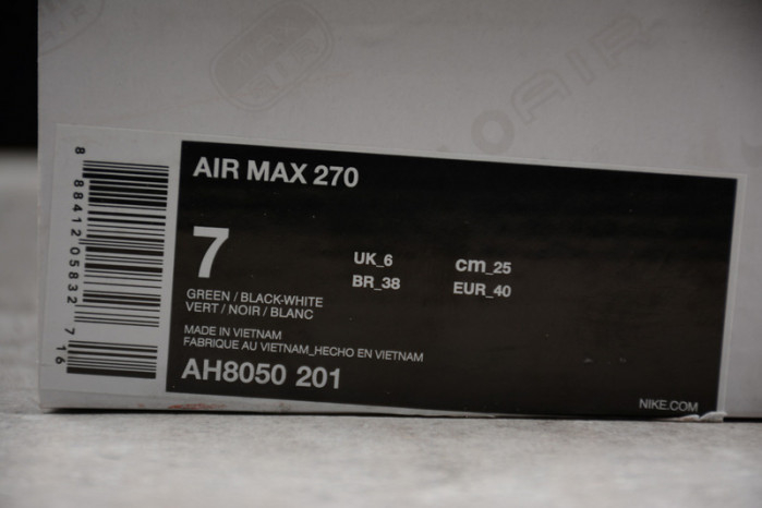 NIKE AIR MAX 270 MEDIUM OLIVE AH8050-201 - Image 11