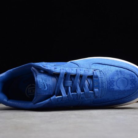 CLOT Nike Air Force 1 Blue Silk CJ5290-400 - Image 7