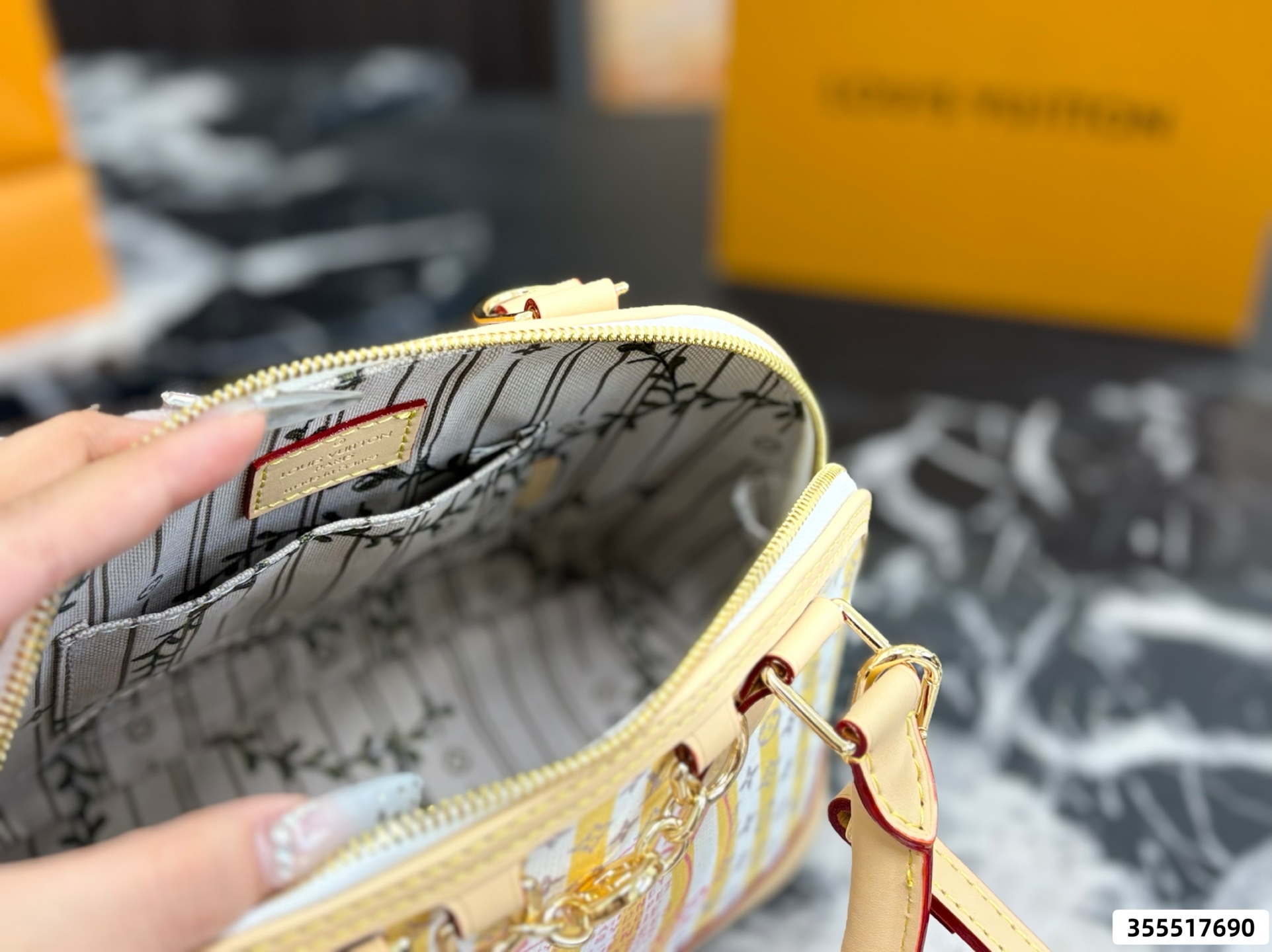 LV Alma Trunk Shell Bag - Image 10