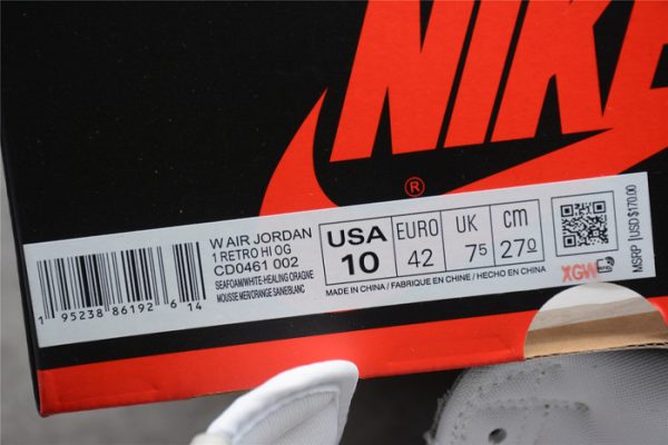 AIR JORDAN 1 HIGH OG ??SEAFOAM?? CD0461-002