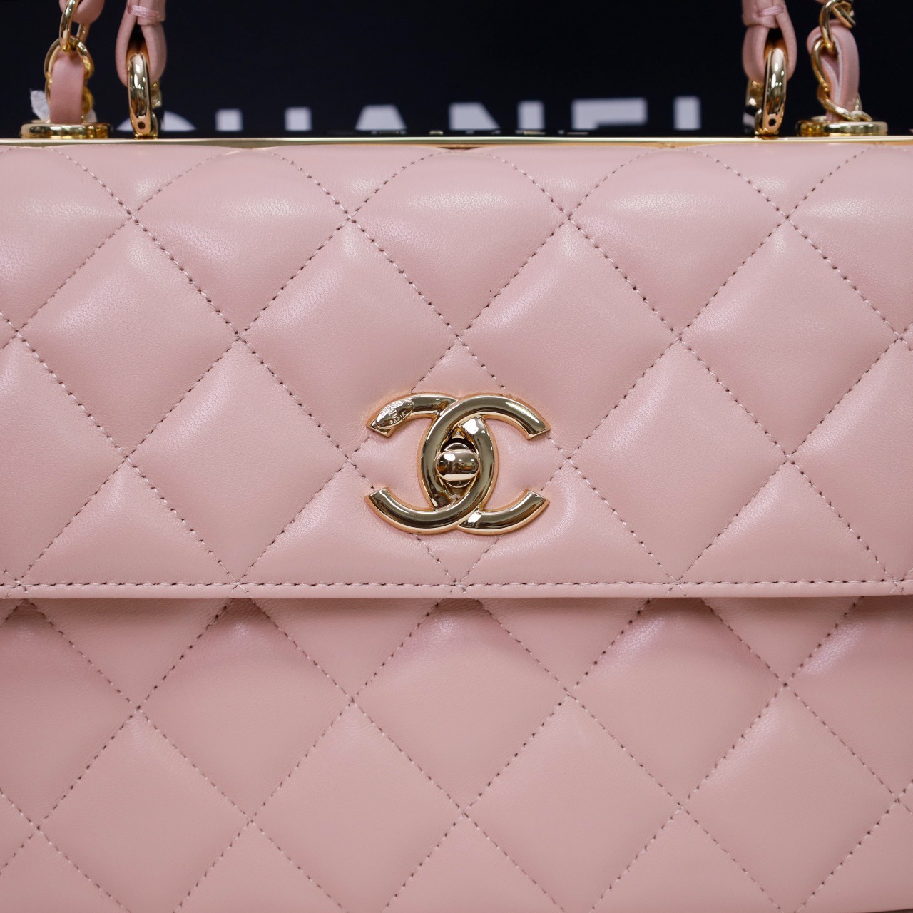 Chanel Pink Small Trendy CC Bag - Image 7