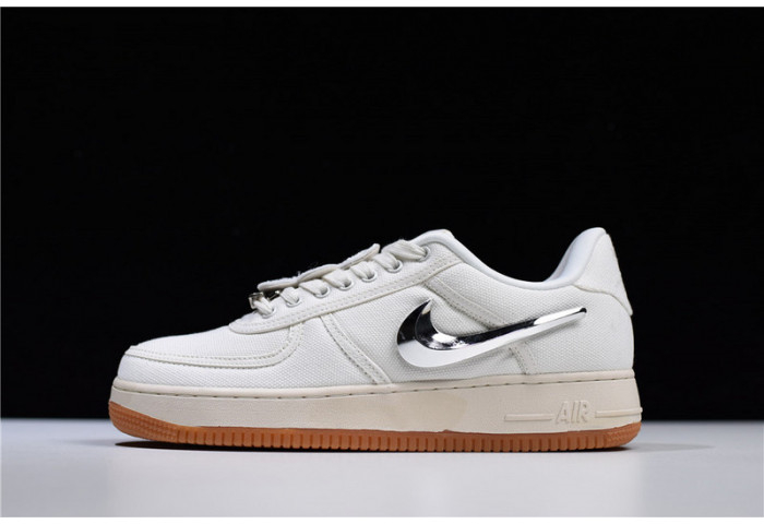 Travis Scott Nike Air Force 1 Low Sail AQ4211-101 - Image 1