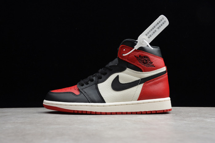 Air Jordan 1 Retro High OG Bred Toe 555088-610 - Image 2