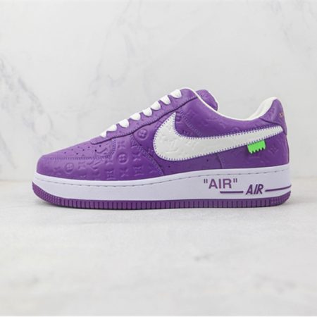 LV x Nike Air Force 1'07 LV8 Low "Purple/white/LV Monogram"
