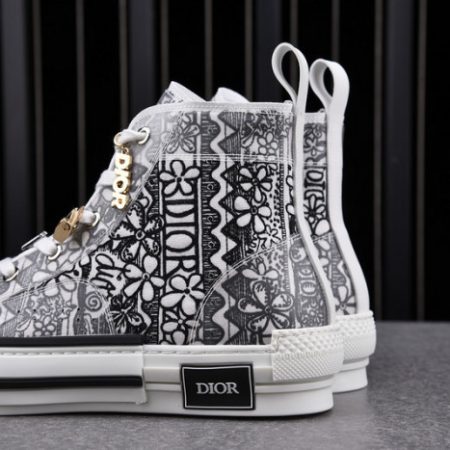 Dior B23 OBLIQUE HIGH TOP Shoes T00853H072 - Image 8