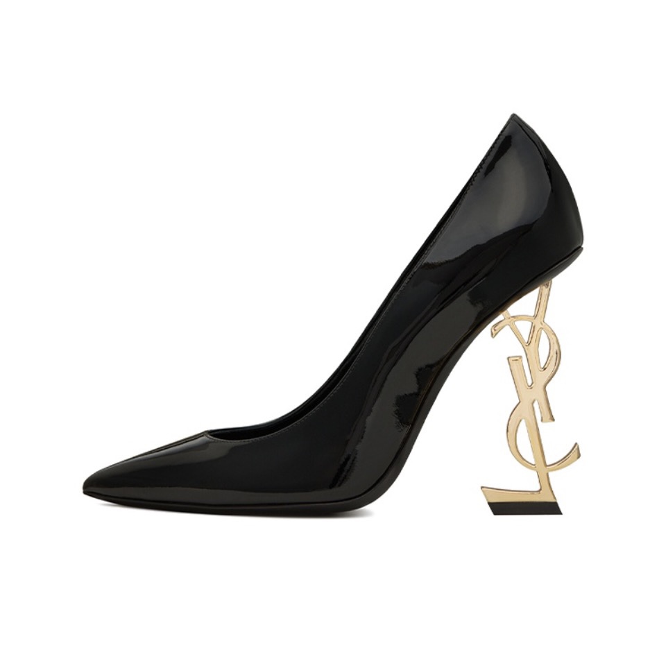 Saint Laurent YSL Opyum Slide Heels - Image 5