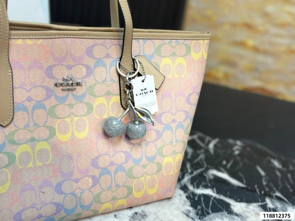 Coach Rainbow Tote Bag