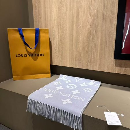 LV Classic Monogram Long Scarf - Image 3