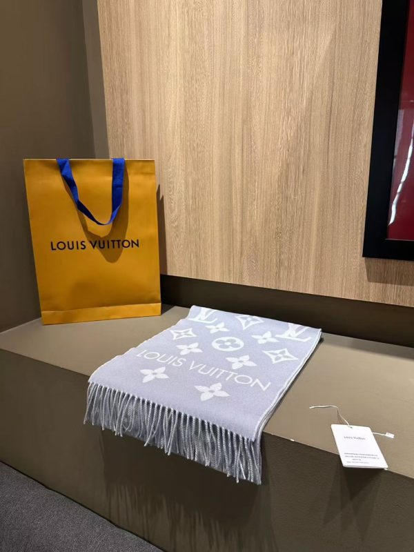 LV Classic Monogram Long Scarf