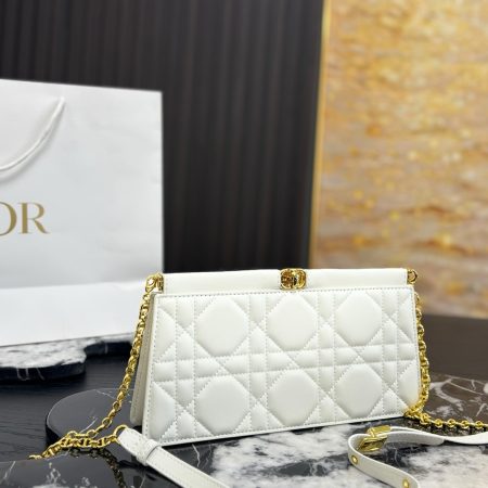 Dior Caro Chain Clutch - Image 1