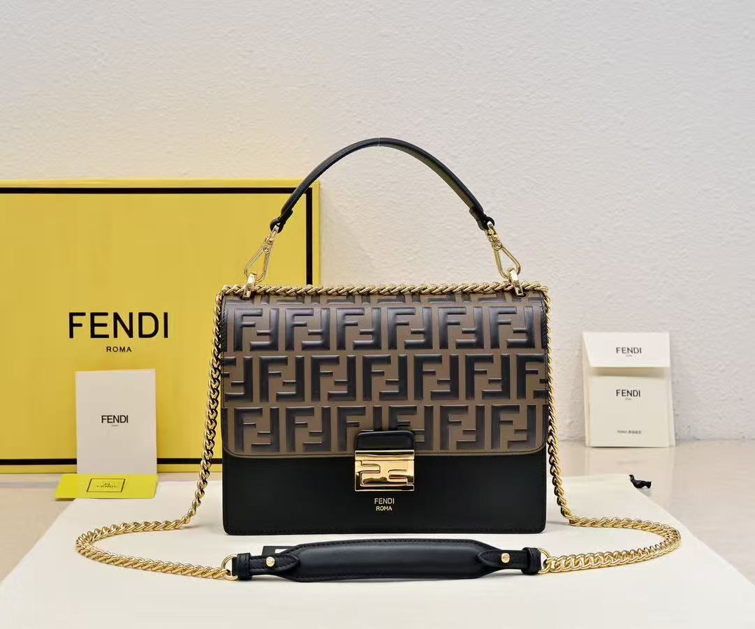 Fendi KanU Handbag - Image 1