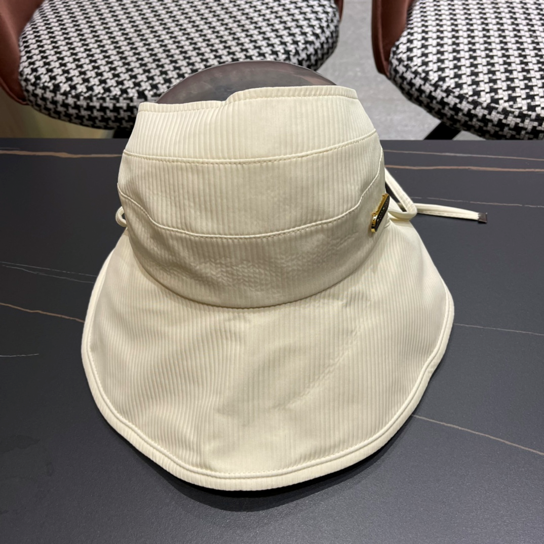 Miu Miu Japanese Casual UV Protection Empty Top Hat  Sunhat - Image 1