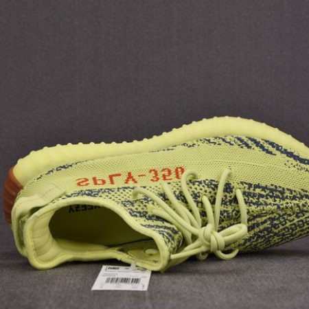 Yeezy Boost 350 V2 Semi Frozen Yellow B37572 - Image 8