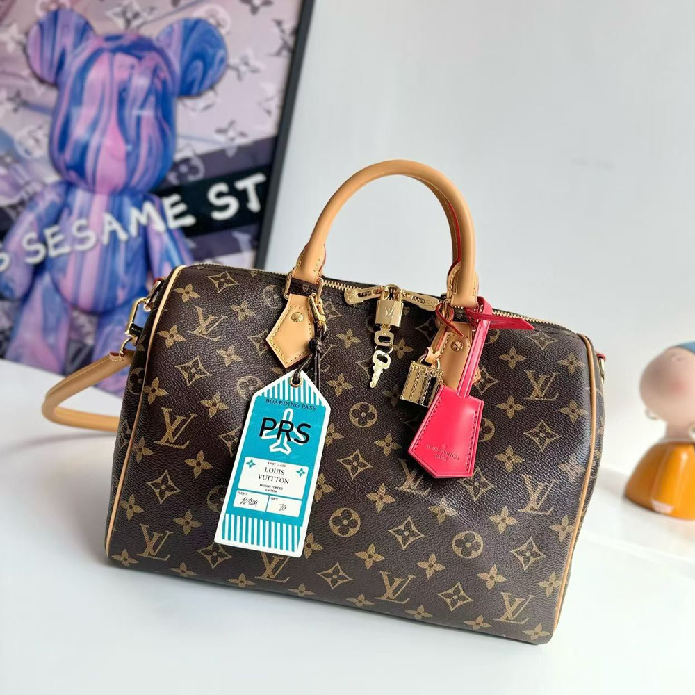 LV Speedy Soft 30 Bag - Image 11