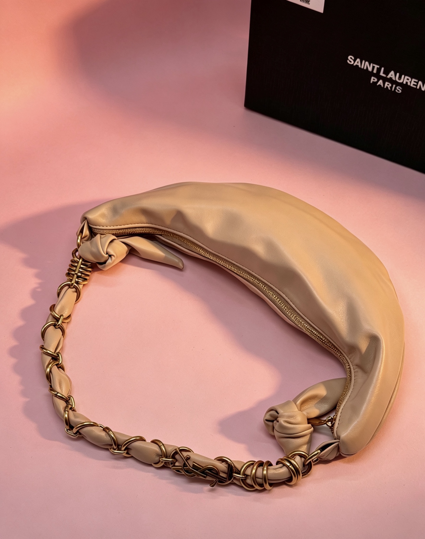 YSL Hobo Crescent Bag - Image 7