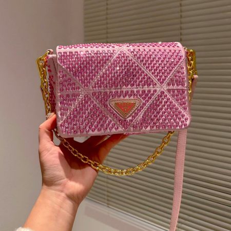 Prada Square Diamond Bag - Image 6